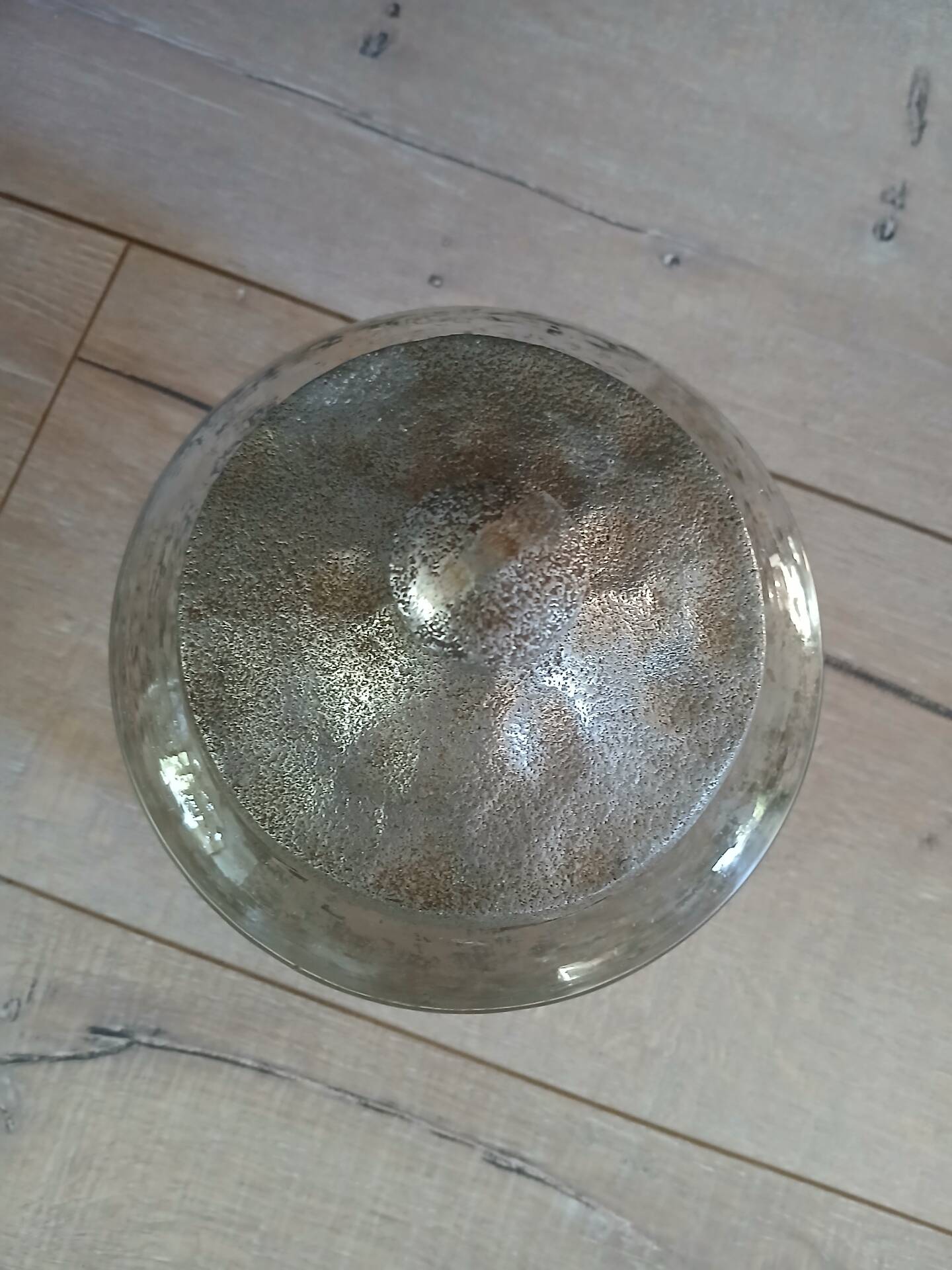Bocal en verre + couvercle en métal