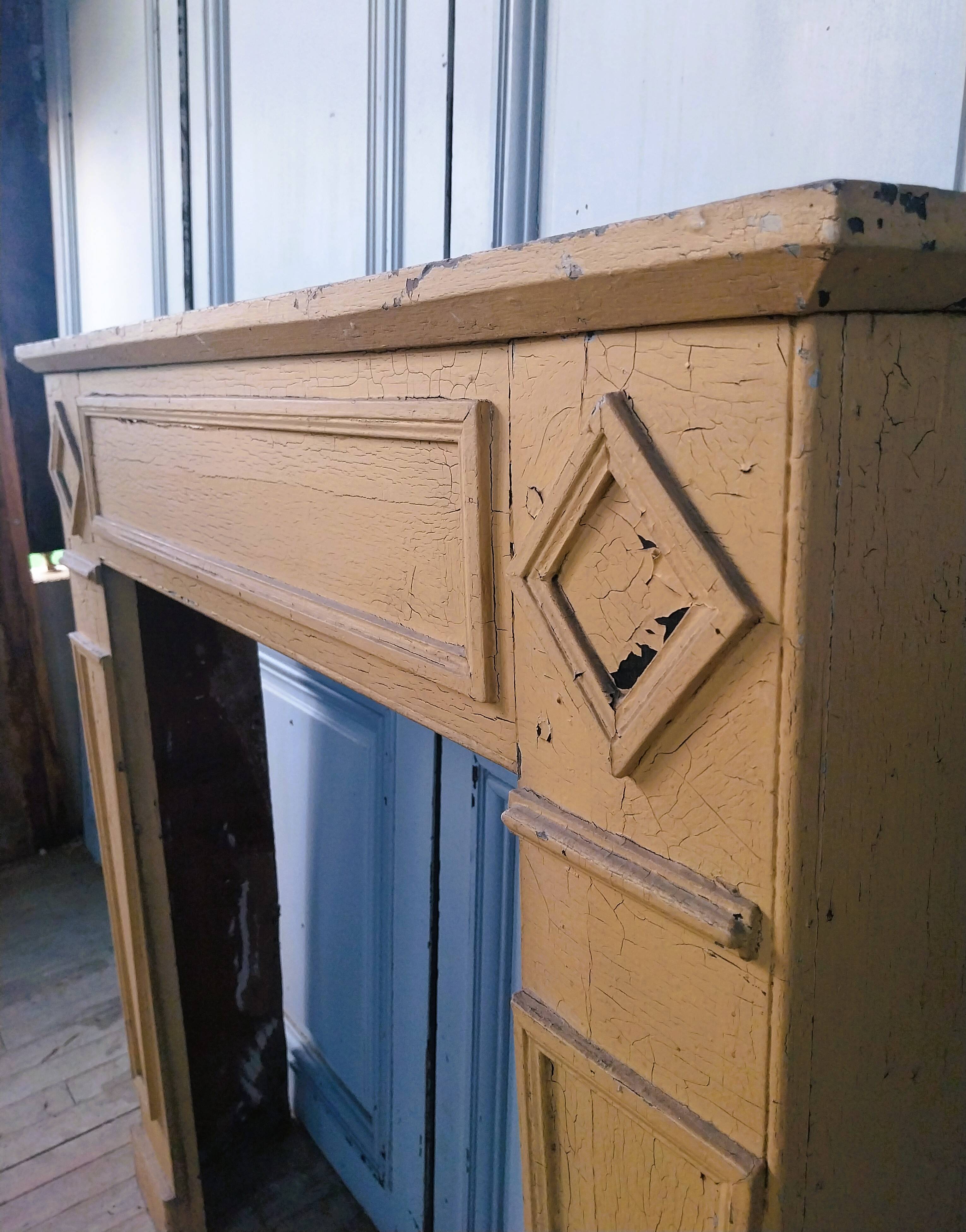 19th Century Fireplace Mantel