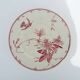Vintage ceramic pie dish on a stand from Gien – hummingbird design.