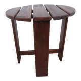 Swedish pine stool, 60s-70s