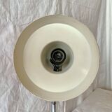 Vintage desk lamp in orange lacquered metal