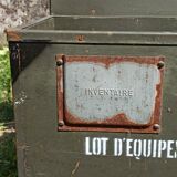Trunk chest military bench 50s militaria