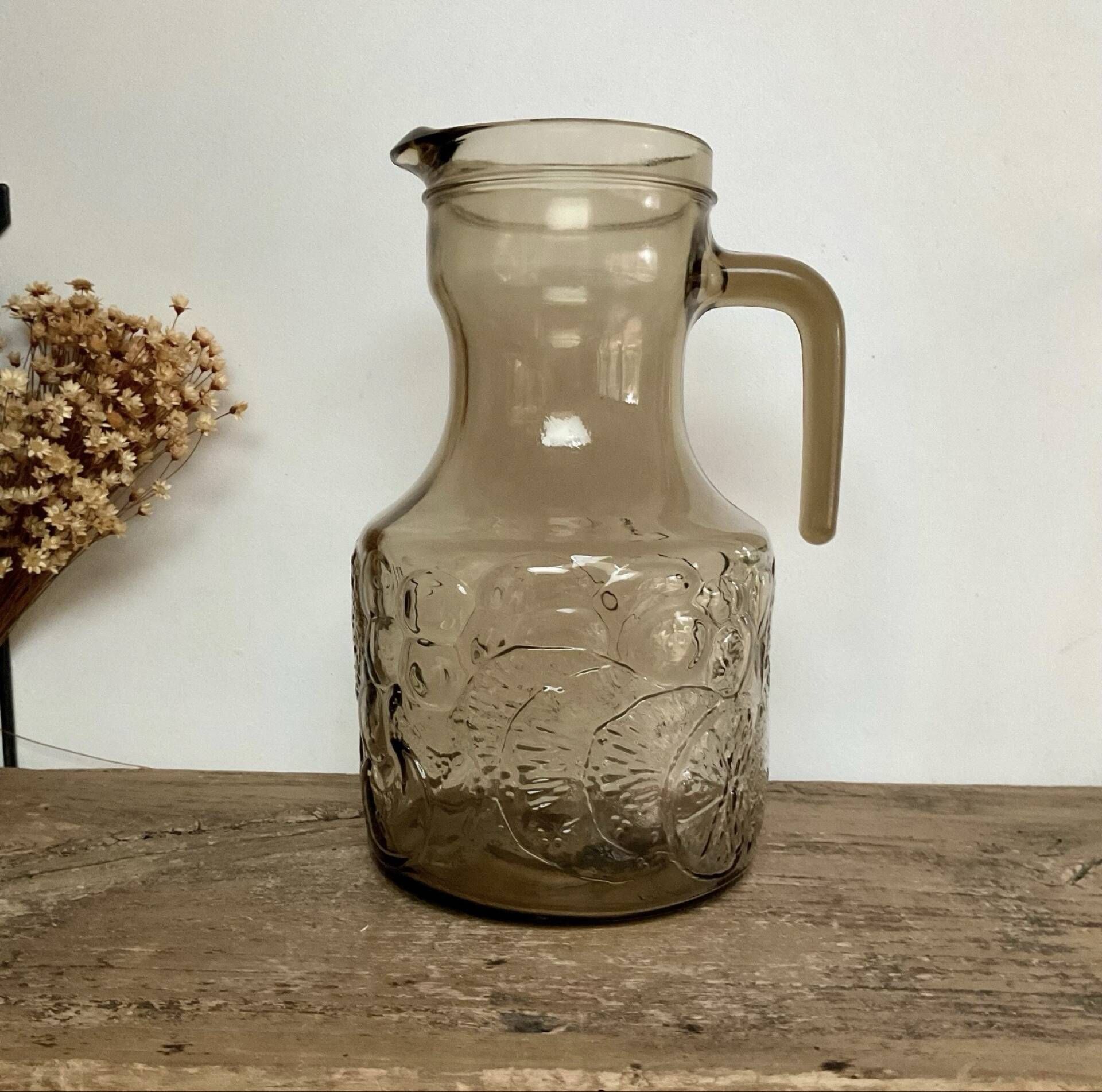 Smoked orangeade service Fidenza Italy vintage