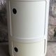 Bedside table with wheels componibili by Anna Castelli for Kartell - vintage 1960