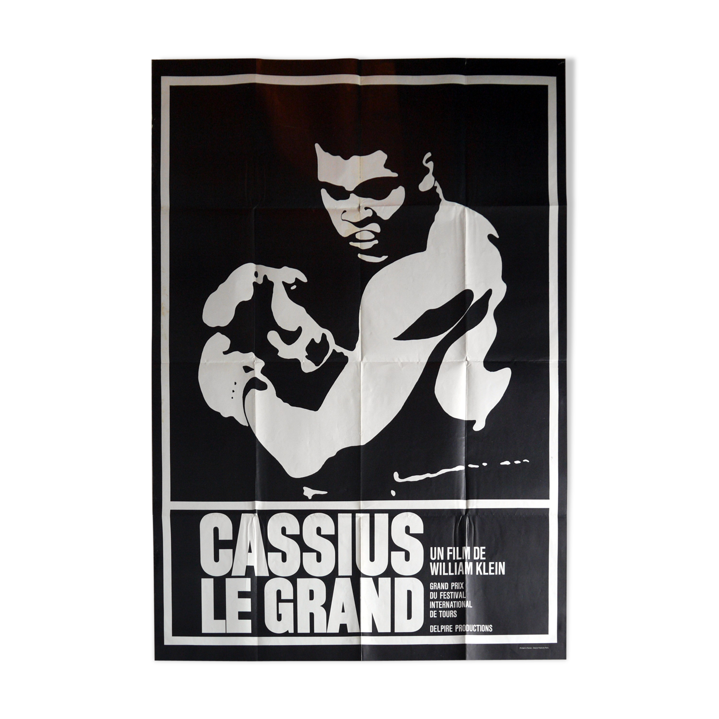 Affiche cinéma originale "Cassius Le Grand" - Mohamed Ali