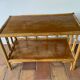 Table basse en rotin