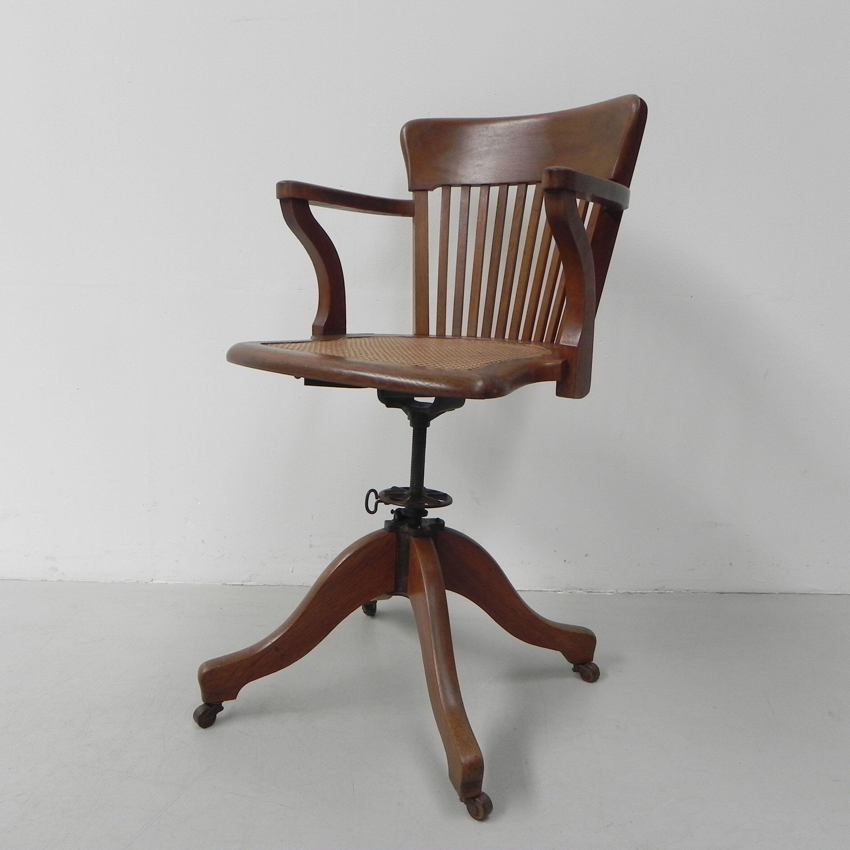 Oak office chair