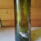 Pretty enameled vase.