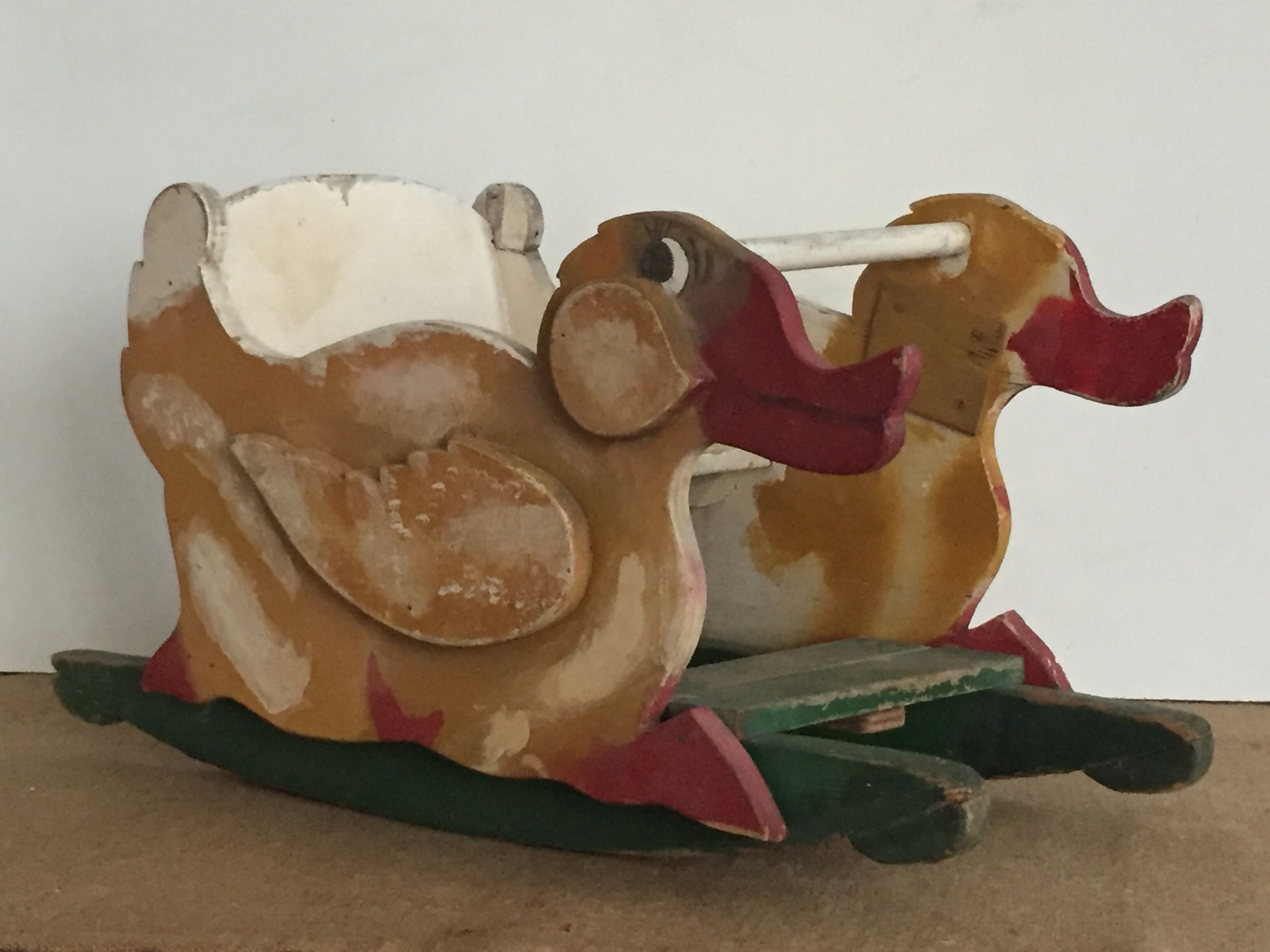 Old toy - Rocking duck