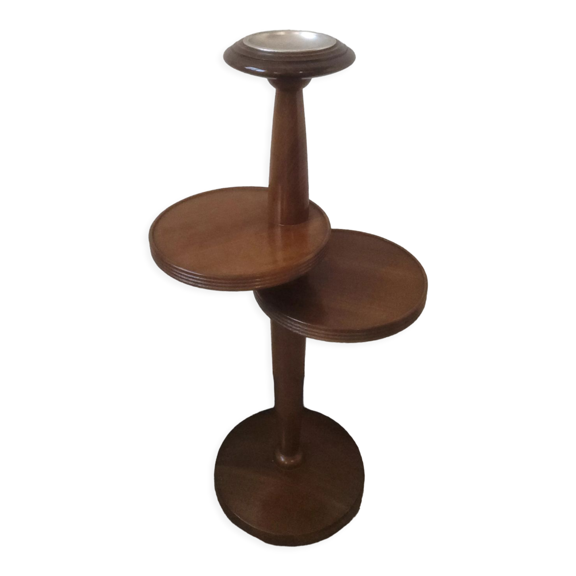 Vintage wooden ashtray