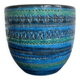 Bitossi flowerpot – Rimini blue, Aldo Londi