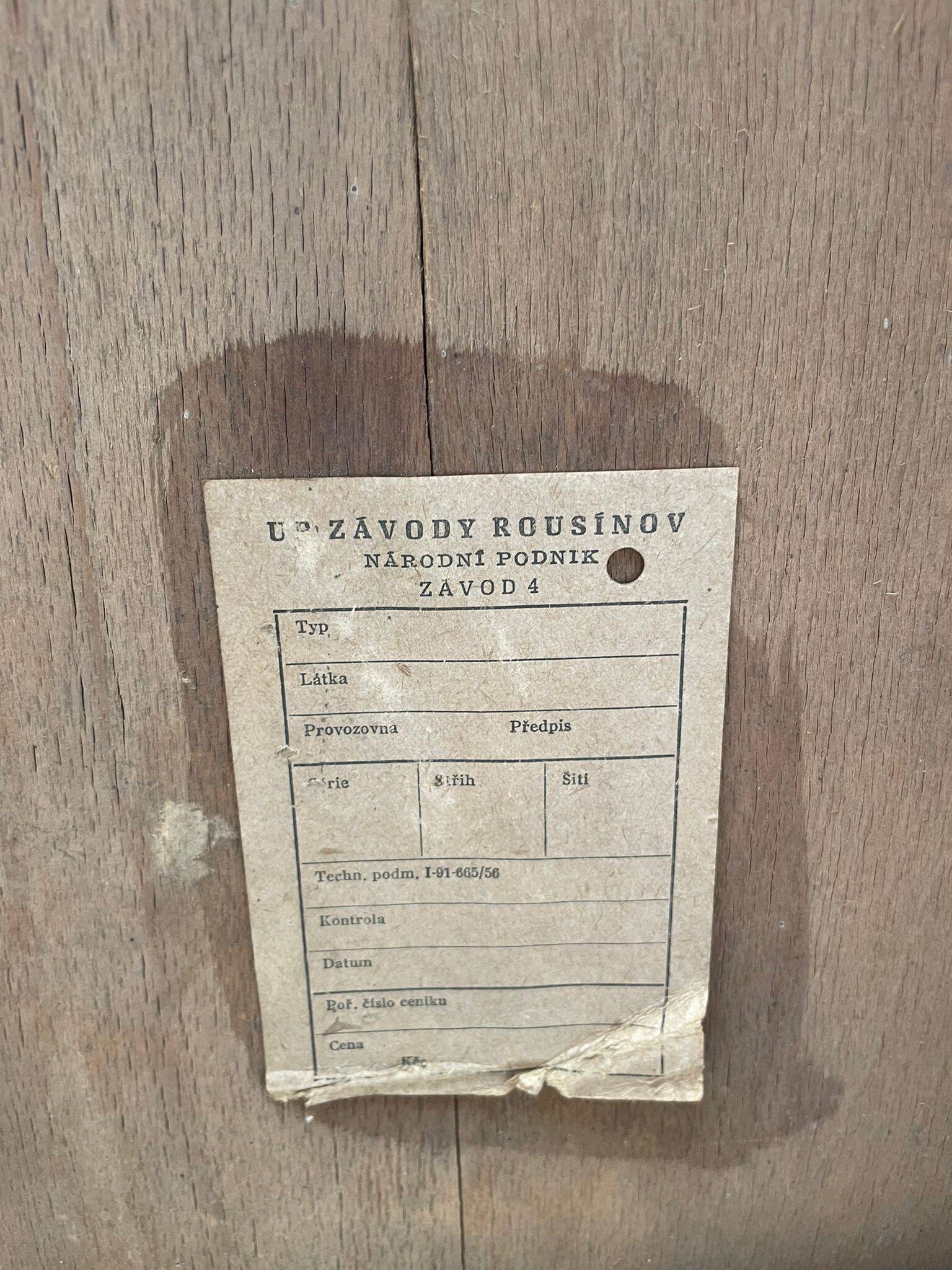 Pair of TON Model 514 Dining Chairs – Radomír Hofman, 1960s