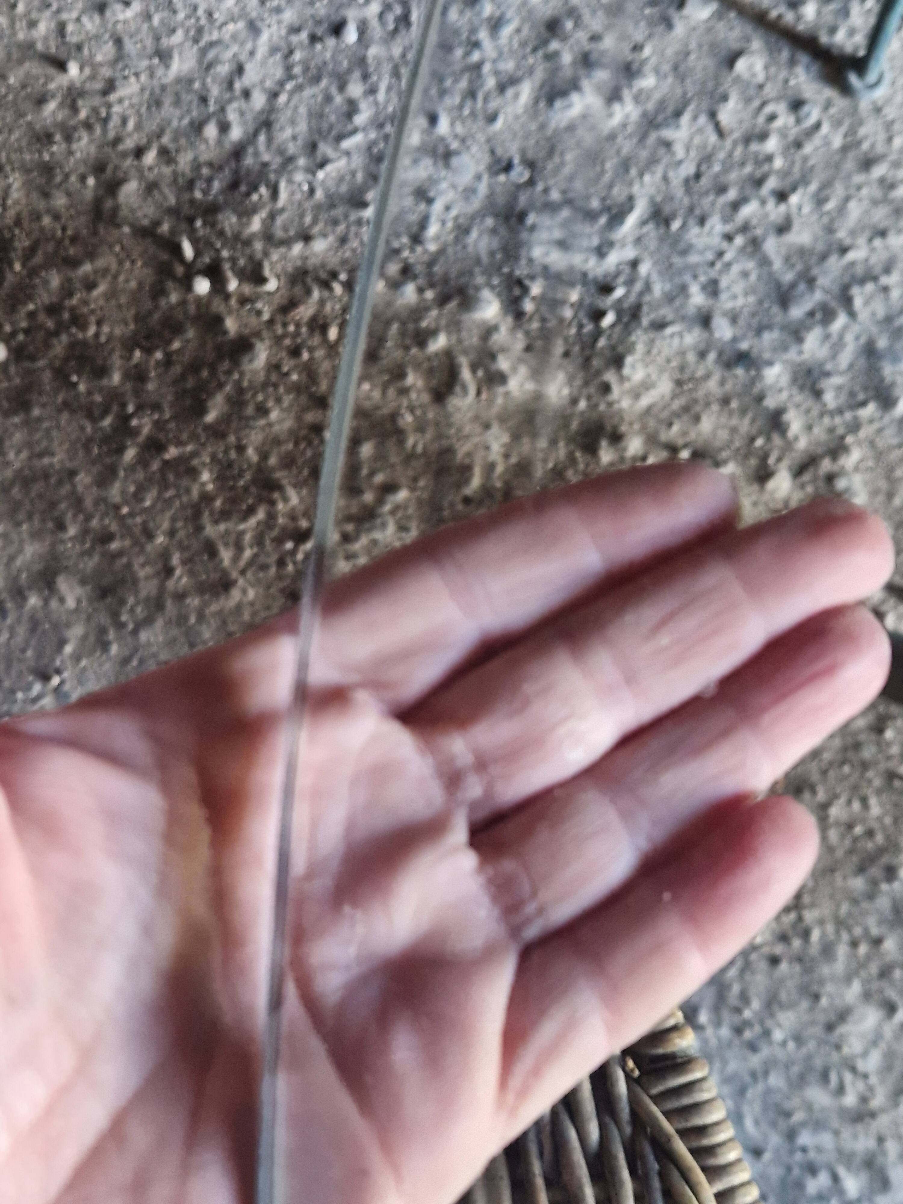 Round glass table & 4 chairs