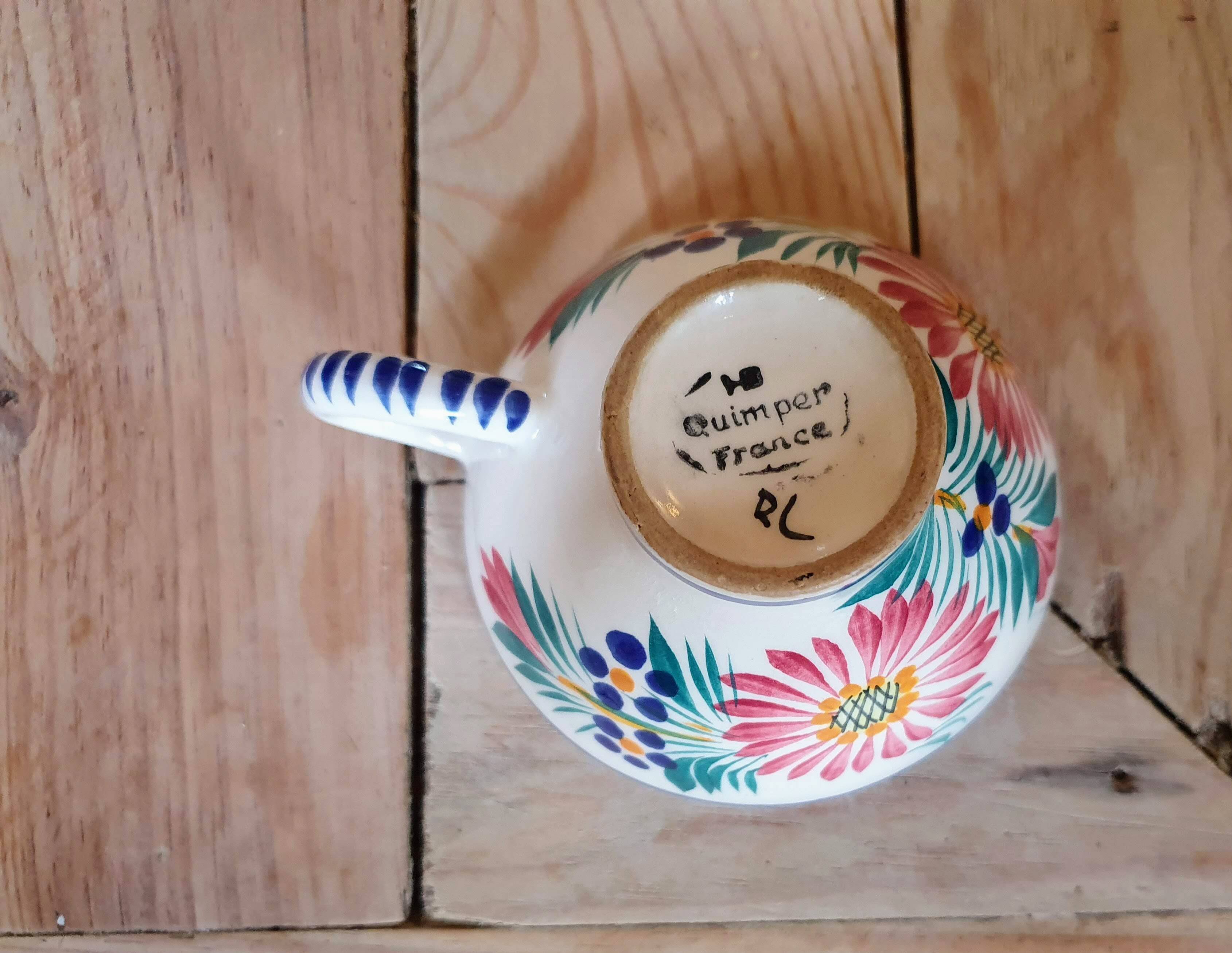 Quimper mug