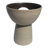 Ceramic stoneware floor lamp