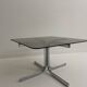 Vintage glass coffee table
