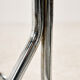 Italian chrome dining set, 7-piece set