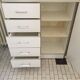 Bathroom cabinet in formica 70s