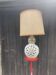 Pierre Pissareff, two-light lamp, signed, Dlg of Georges Pelletier
