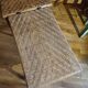 Braided rattan chaise longue 1920-30
