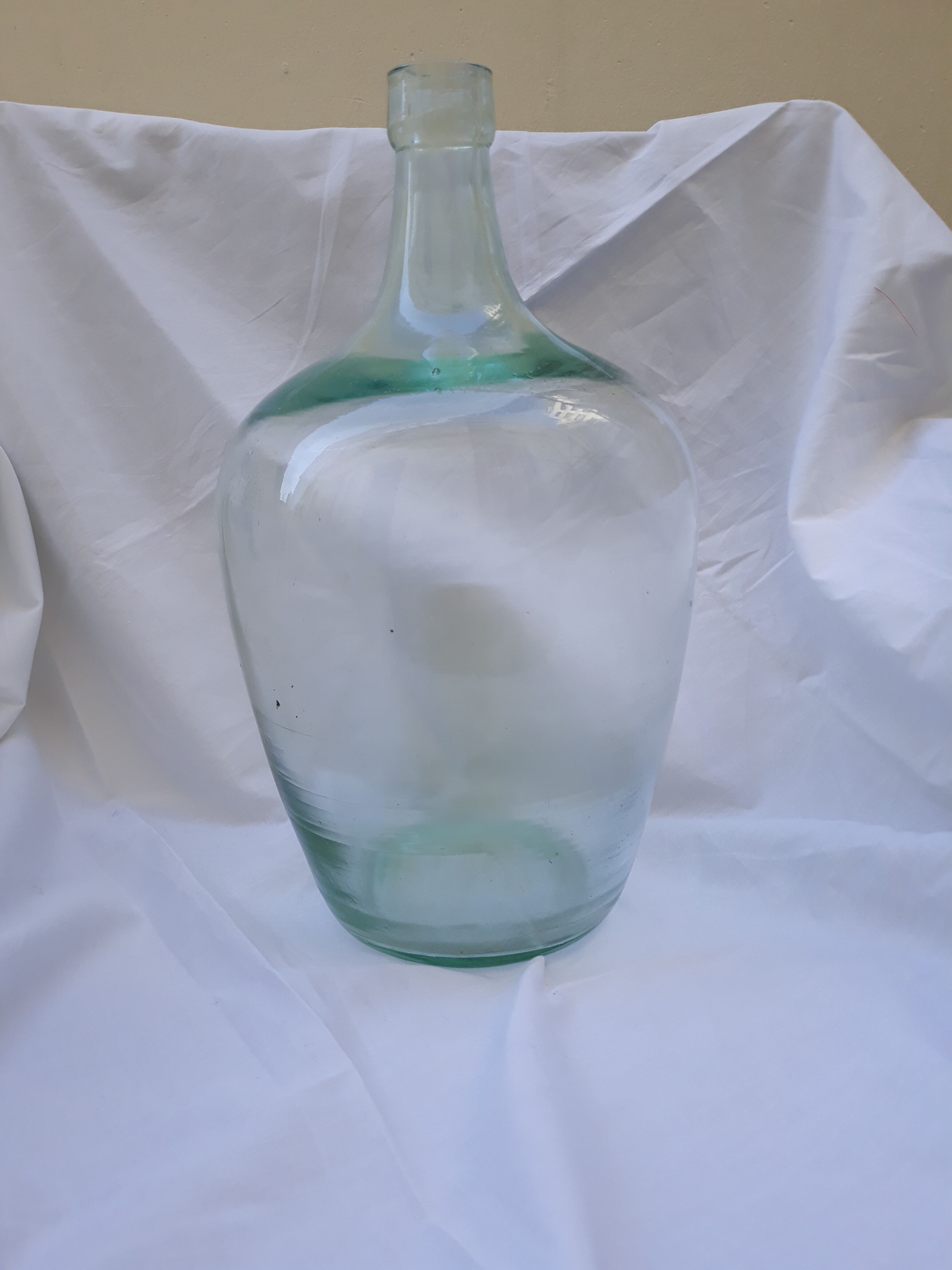 Bottle vintage demijohn