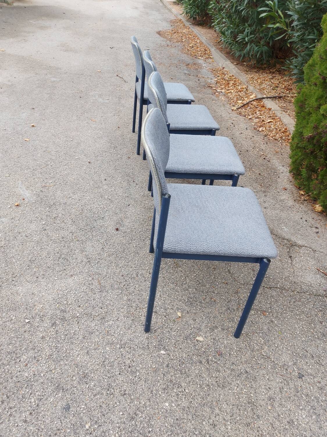 4 80's Souvignet chairs