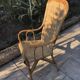 Vintage rattan armchair