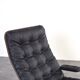 Bauhaus Leather and Chrome Model Fenix Chaise Longue by Sam Larsson for Dux