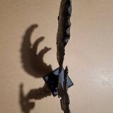 Handcrafted wrought iron sculpture