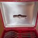 Box of 12 stainless steel dessert forks Devouge Dupont silverware
