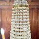 Louis XVI style hot air balloon chandelier with tassels