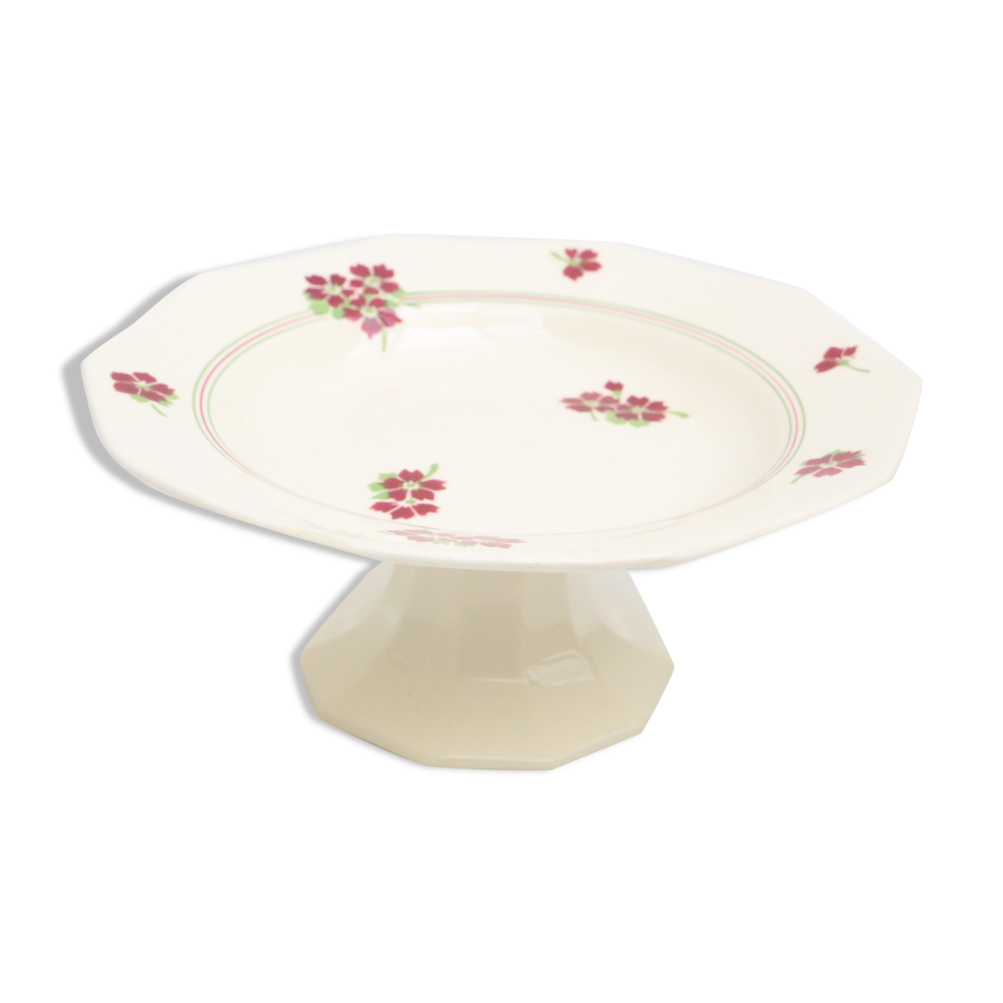 Moulin des Loup serving dish on piedouche