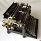Old Typewriter Underwood No.5
