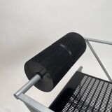 Model 601 Seconda Chairs in Metal attributed to Mario Botta, 1982, Set of 4