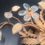 Florentine wall light or ceiling light by Banci Firenze, 1970s Maison Baguès.