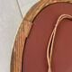 Vintage oval gold mirror