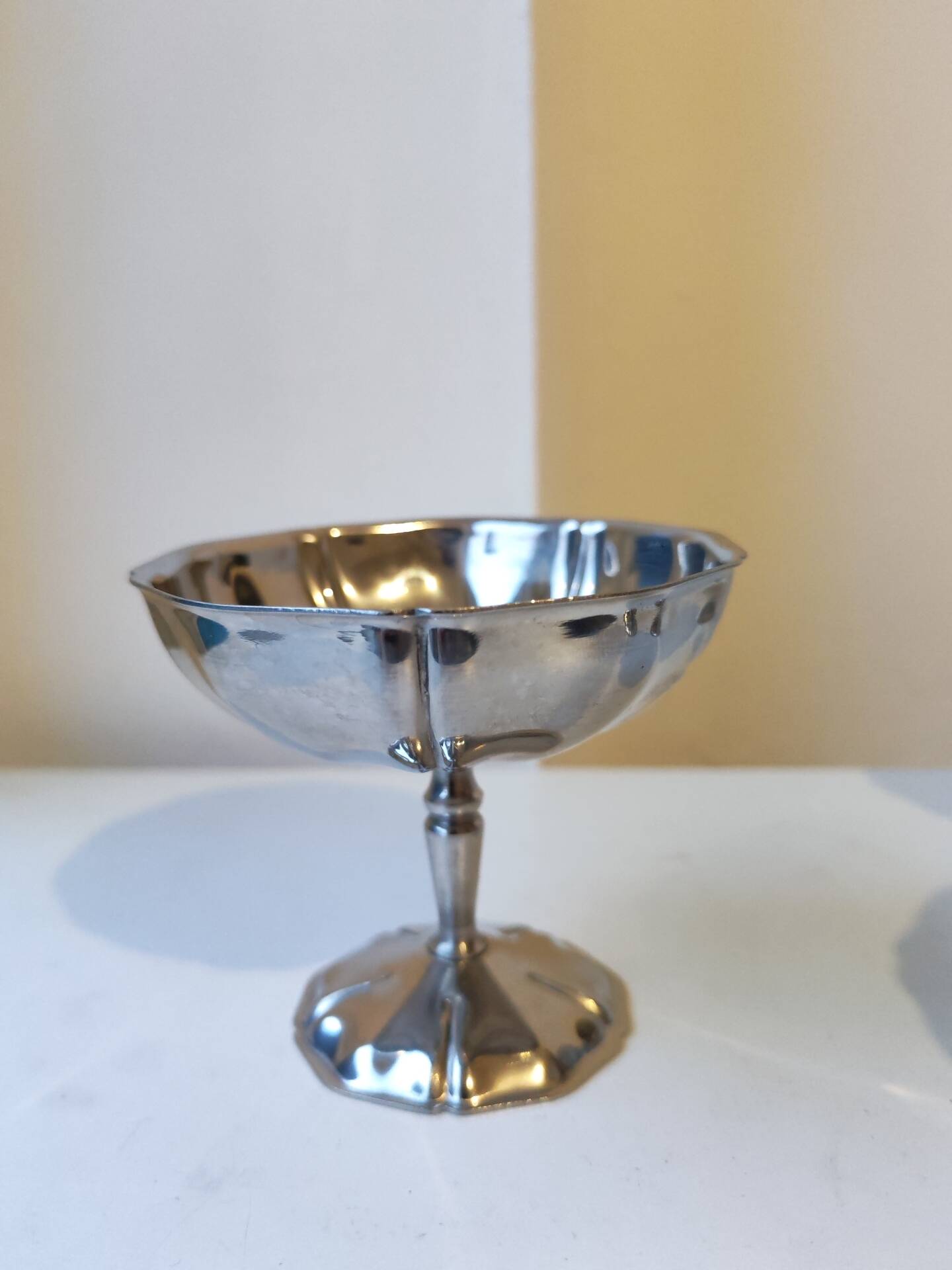 27 coupes en acier chromé inoxydable