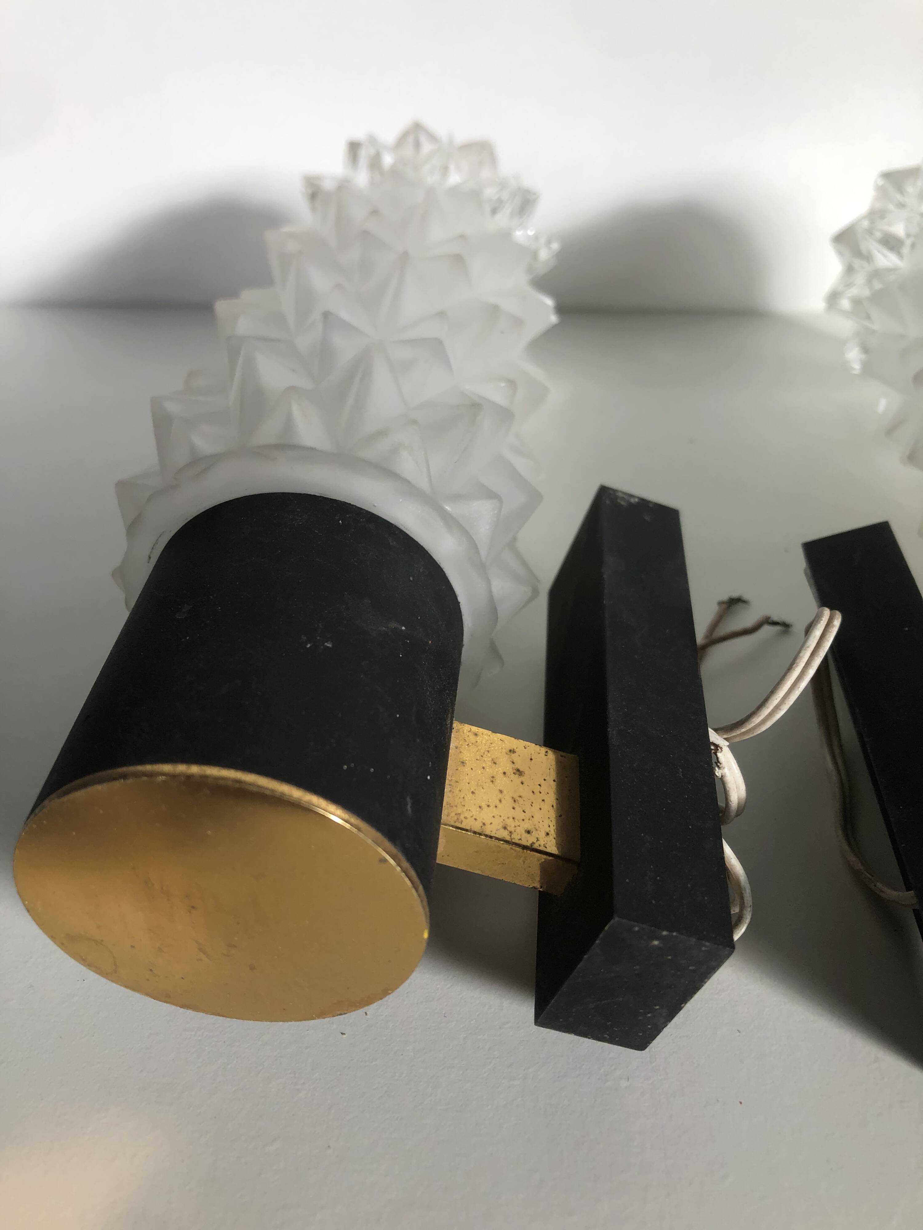 Pair of vintage wall lights