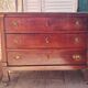Mahogany chest of drawers