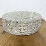 Vintage Glass Wall Or Ceiling Light, 1970s