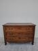 Louis XV style commode in solid walnut, 19th century rustic.