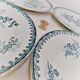 Set de 4 assiettes plates Terre de Fer