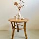 Tripod coffee table made of bamboo / rattan, 1960s - 70s