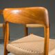 Danish teak Model 75 dining chairs by Niels Møller, 1960s, set of 8