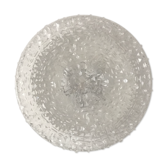 Vintage glass round ceiling lamp