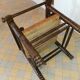 Lounge chair rope and wood