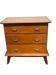 oak commode with tapered legs 1950
