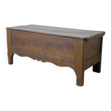 18th century solid oak chest
