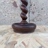 Turned wooden lamp 1950