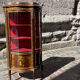 Curved display cabinet in Martin varnish from the Napoleonic III period.